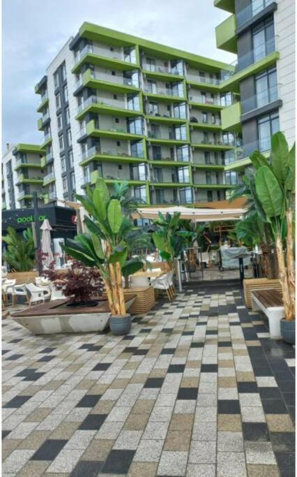 Alezzy Beach Apartament Prima Linie La Mare Năvodari Dış mekan fotoğraf