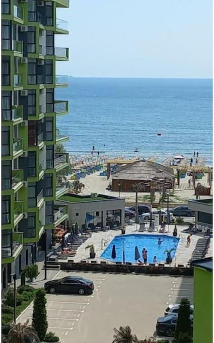 Alezzy Beach Apartament Prima Linie La Mare Năvodari Dış mekan fotoğraf