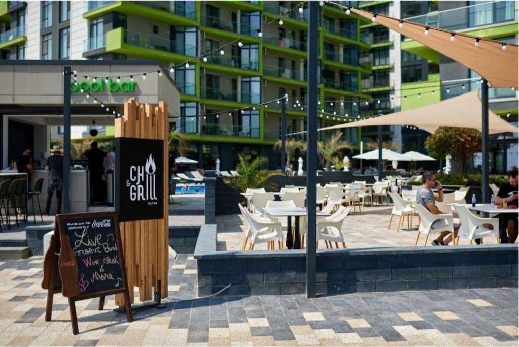 Alezzy Beach Apartament Prima Linie La Mare Năvodari Dış mekan fotoğraf