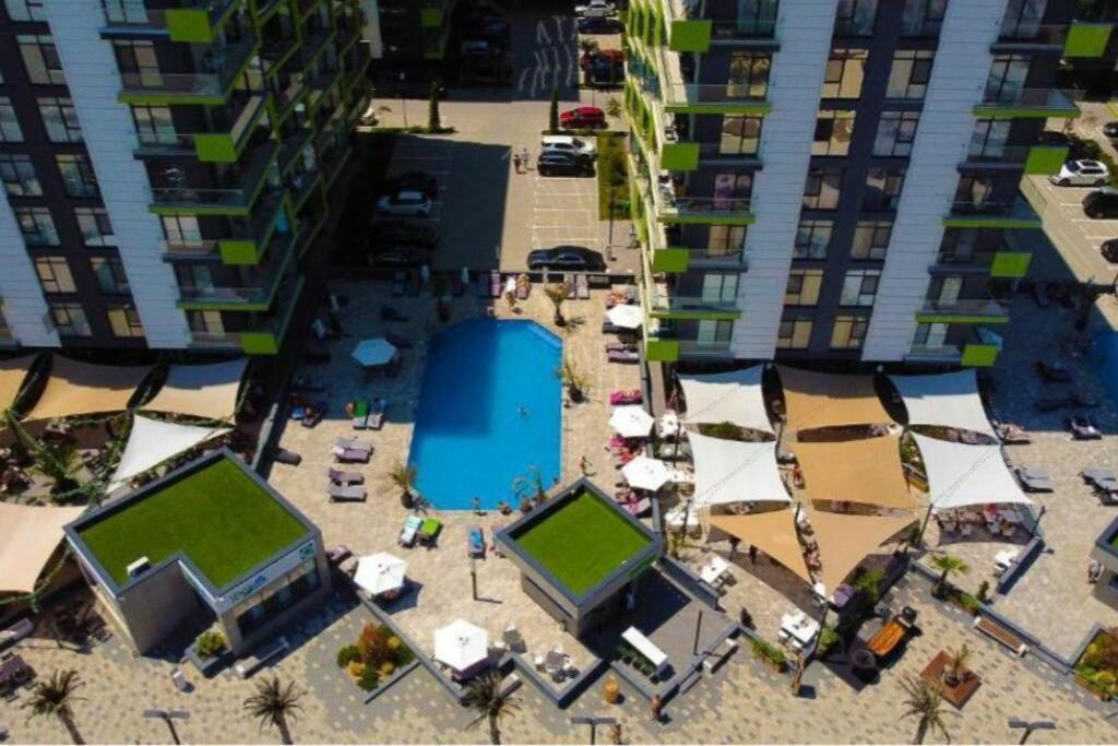 Alezzy Beach Apartament Prima Linie La Mare Năvodari Dış mekan fotoğraf